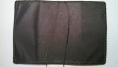 Fully Hand Carved Leather Cover For Alcoholichs Anonymous 6 small