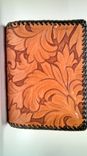 Dual Hand Carved Leather Cover For Pocket Size Alchoholics Anonymous And Twelve And Twelve 5 small