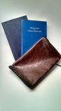 Designer Leather Dual Cover For Pocket Size Big Book And 12 & 12 2 small