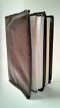 Designer Leather Dual Cover For Pocket Size Big Book And 12 & 12 5 small