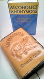 Hand Tooled Leather Camel Club Big Book Cover 1 small