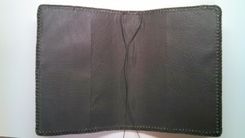 Hand Tooled Leather Camel Club Big Book Cover 4 small