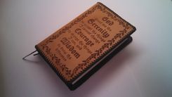 Leather Alcoholics Anonymous Big Book Cover With Serenity Prayer 1 small