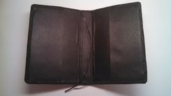 Leather Alcoholics Anonymous Big Book Cover With Serenity Prayer 3 small