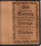 Leather Alcoholics Anonymous Big Book Cover With Serenity Prayer 4 small