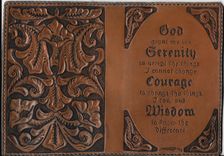 Leather Cover For Soft Back Alcoholics Anonymous Big Book 4 small