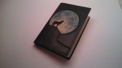 Leather Wolf And Moon Journal Cover 1 small