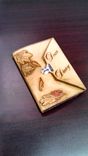Leather Maple Leaf "Dear Diary" Journal Cover 1 small