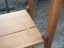 Hand Sculpted Cherry Bookcase 3 small