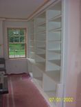 Painted Built In Bookcase 3 small