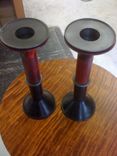 Trinity Wall Street Church Candle Holders 2 small