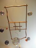 Blown Glass Hanging Rack 2 small