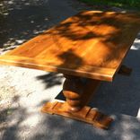 Dining Table, 6ft, 2" Pine, Rustic, Bread Board 1 small