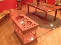 White Oak And Glass Dining Room Table 3 small