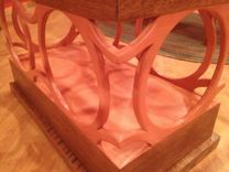 White Oak And Glass Dining Room Table 4 small