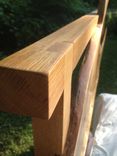 White Oak Slab Bed 2 small
