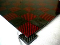 Custom Carbon Fiber Chess Board 2 small