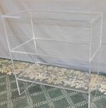 Acrylic Bookcase- T.V. Stand - Hand Crafted, Custom Size Never A Problem 3 small