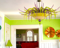 Dining Room Chandeliers' | Hand Blown Glass Art Chandeliers - Custom Chandeliers 3 small