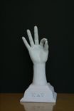 Fraternity College Hand Symbol Greek Letter Kappa Alpha Psi Table Statue Custom Example 2 small