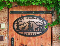 Copper And Aluminum Wildlife Sign 1 small