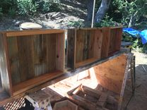 Rustic Serving Tray Or Crate, Custom Sizes Available 6 small