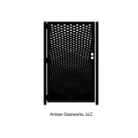 Decorative Steel Gate - Fade - Artistic Steel Panel - Geometric Steel Art Gate - Custom Gate 4 small