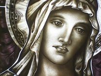 Pictorial Painted Stained Glass Window, Home Decor, Window Decor - Pick Your Favorite! 3 small