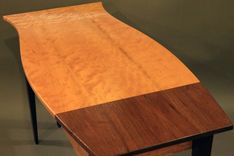 Custom Made Desk Of 3 Premium Woods (D3) 4 small