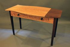 Custom Made Desk Of 3 Premium Woods (D3) 5 small