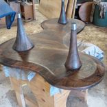 Stretched Venn Diagram In Walnut 4 small