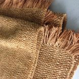 Burnt Orange Handwoven Blanket 2 small
