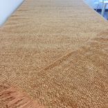 Burnt Orange Handwoven Blanket 5 small