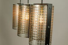 Industrial Chandelier Rustic Lighting. Edison Bulbs, 1 small