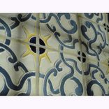 Stoneware Tile Backsplash With Blue & Gold Centerpiece 3 small