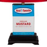 Vintage Mustard Spice Tin Lamp 2 small