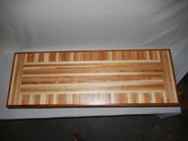 Hand Crafted Mixed Hardwood Bench 1 small