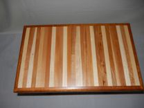 Hand Crafted Solid Mixed Hardwood End Table 3 small