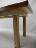 Hand Crafted Mixed Hardwood Bench 4 small