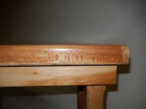 Hand Crafted Solid Mixed Hardwood End Table 2 small