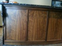 Solid Walnut Reception Counter/Desk/Workspace 1 small