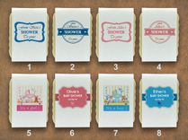 20 Personalized Baby Shower Soaps 2 small