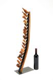 Wine Bottle Stopper Display - Baton - Made From Reclaimed California Wine Barrels - 100% Recycled! 1 small