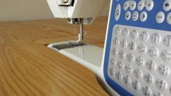 Oak Sewing Table 3 small