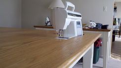 Oak Sewing Table 7 small