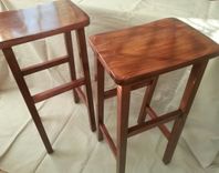 Maple Bar Stools 2 small