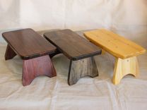 Pine Step Stools 4 small