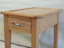 Oak End Table 3 small