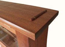 Mahogany Gun Display Cabinet 2 small