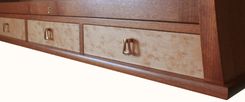 Mahogany Gun Display Cabinet 3 small